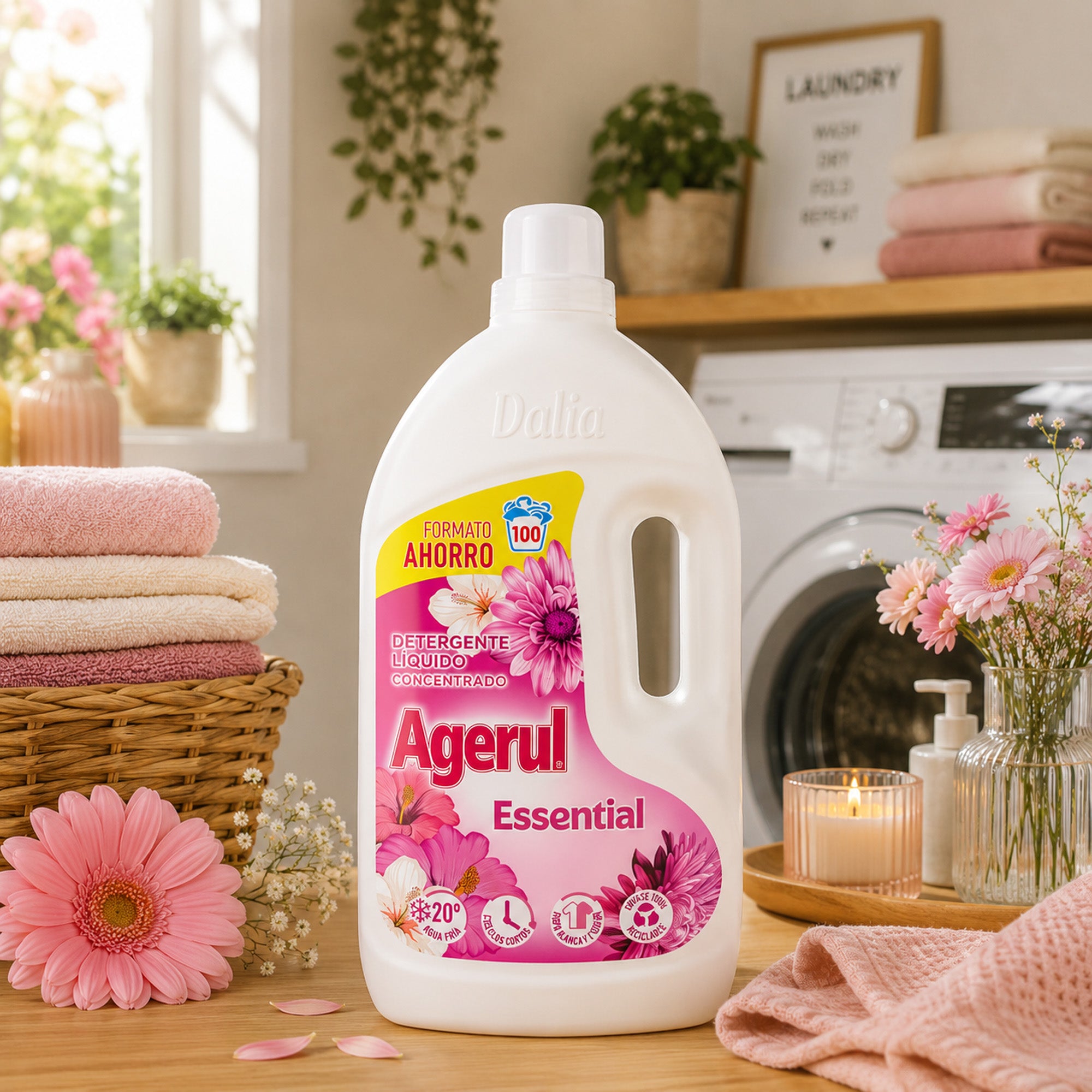 DALIA Essential Vloeibaar Wasmiddel 5L