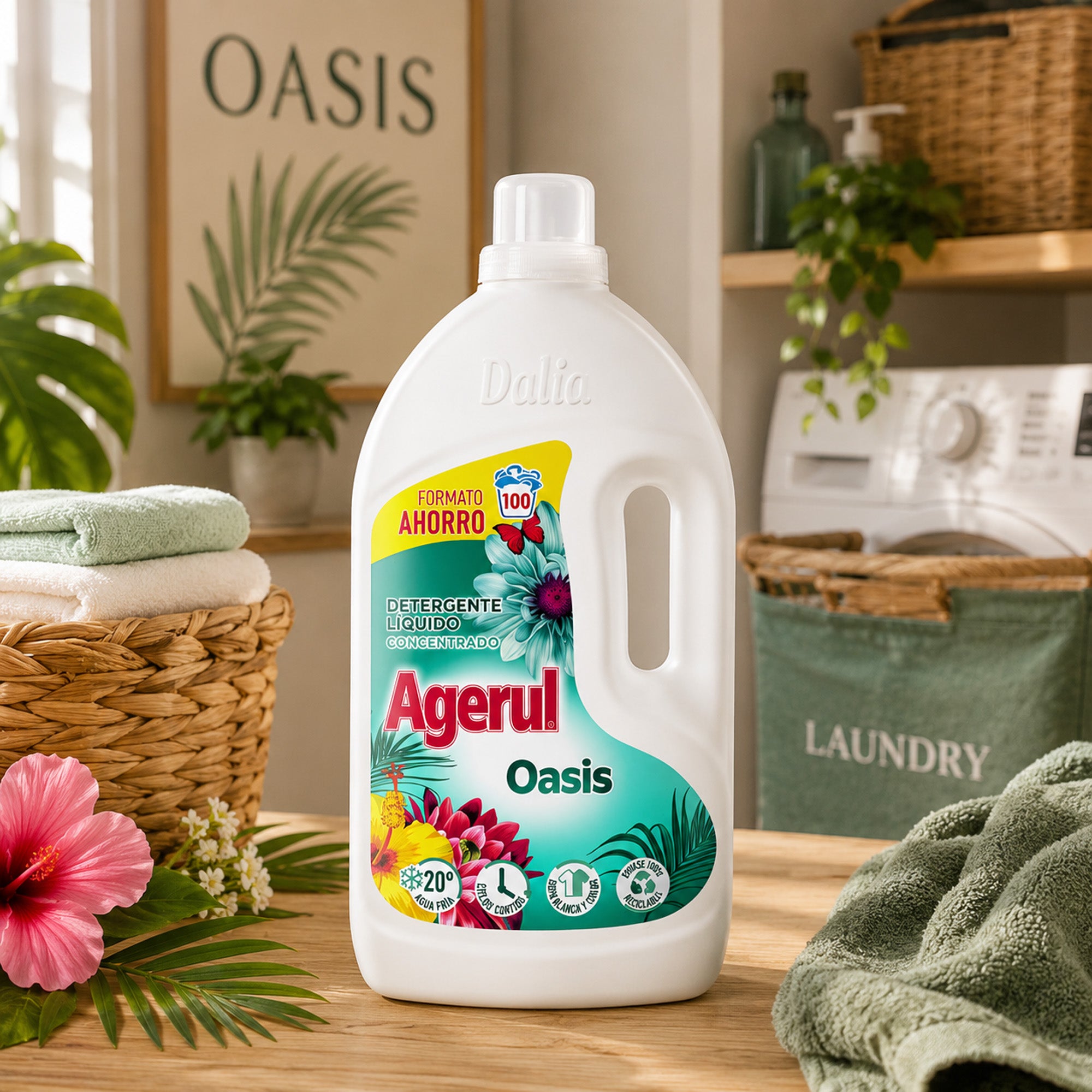 DALIA Oasis Vloeibaar Wasmiddel 5L