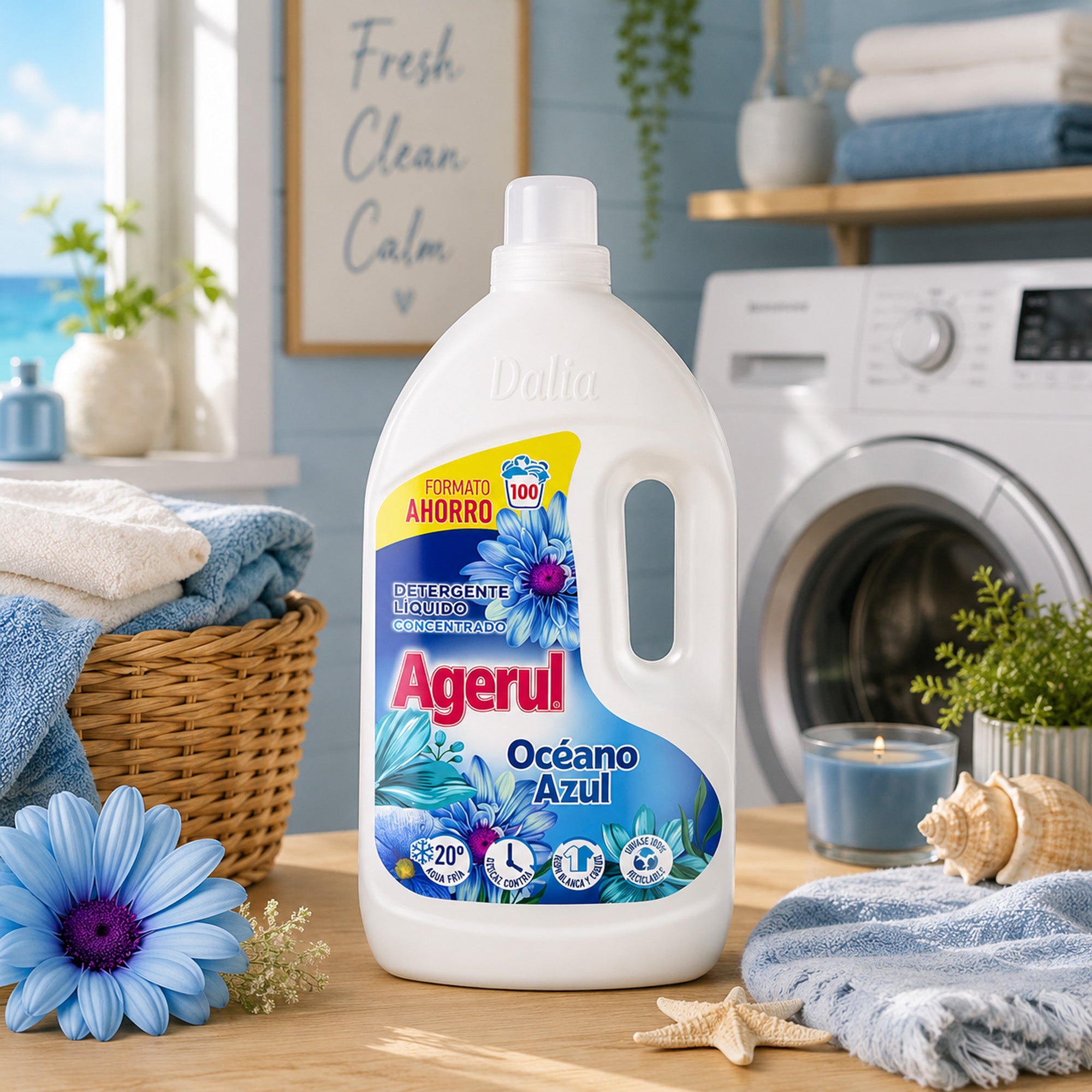 DALIA Océano Azul Vloeibaar Wasmiddel 5L