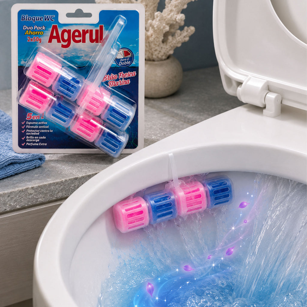 Duo WC blokjes 5 in 1 Brisa Fresca Marina