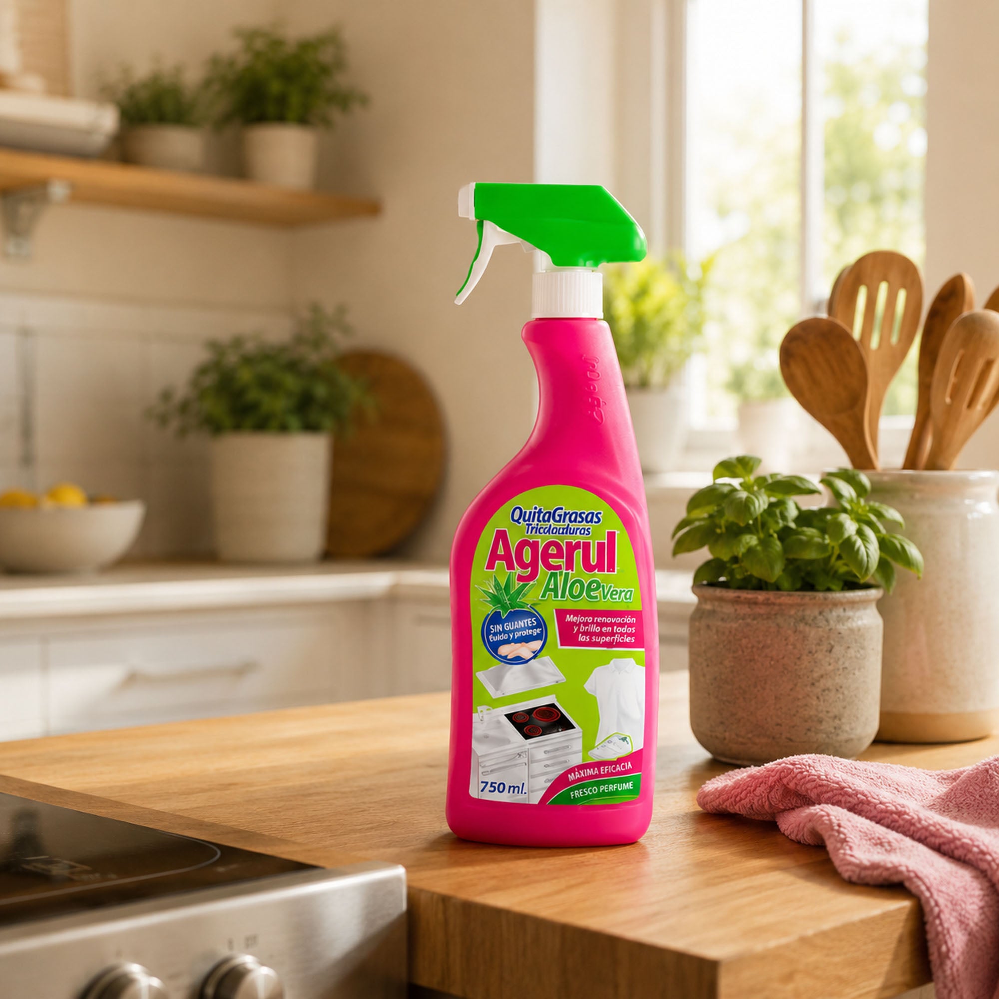 Geconcentreerde ontvetter met Aloe Vera